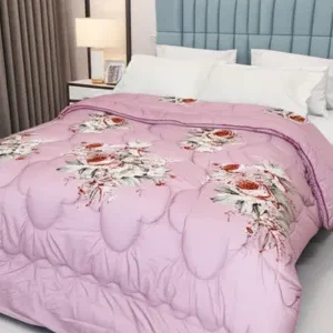 Luxury King Size Printed Comforter Olive Color